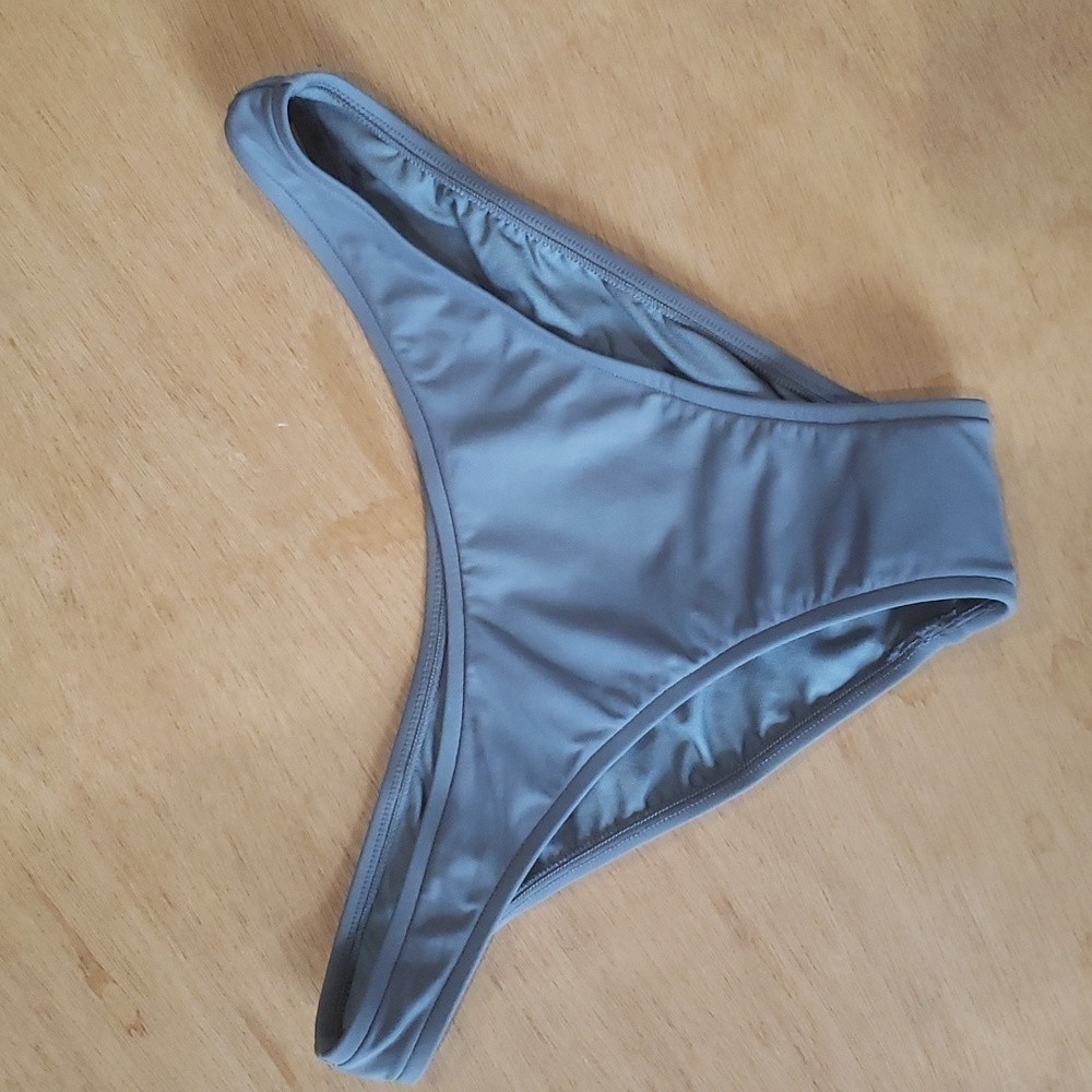 SEAFOLLY olive green bikini bottom nwot